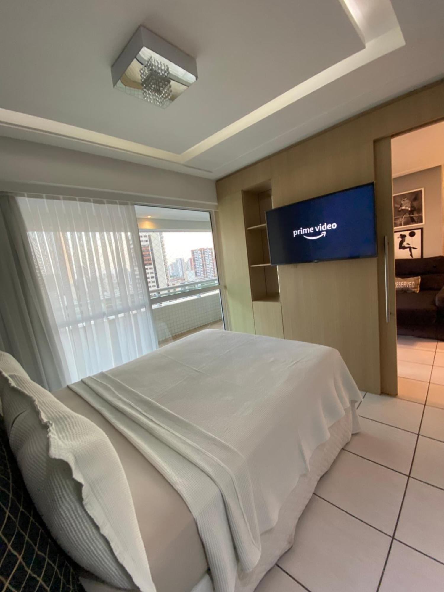 Apartamento 17º Andar Beira Mar Com 2 Quartos Форталеза Экстерьер фото