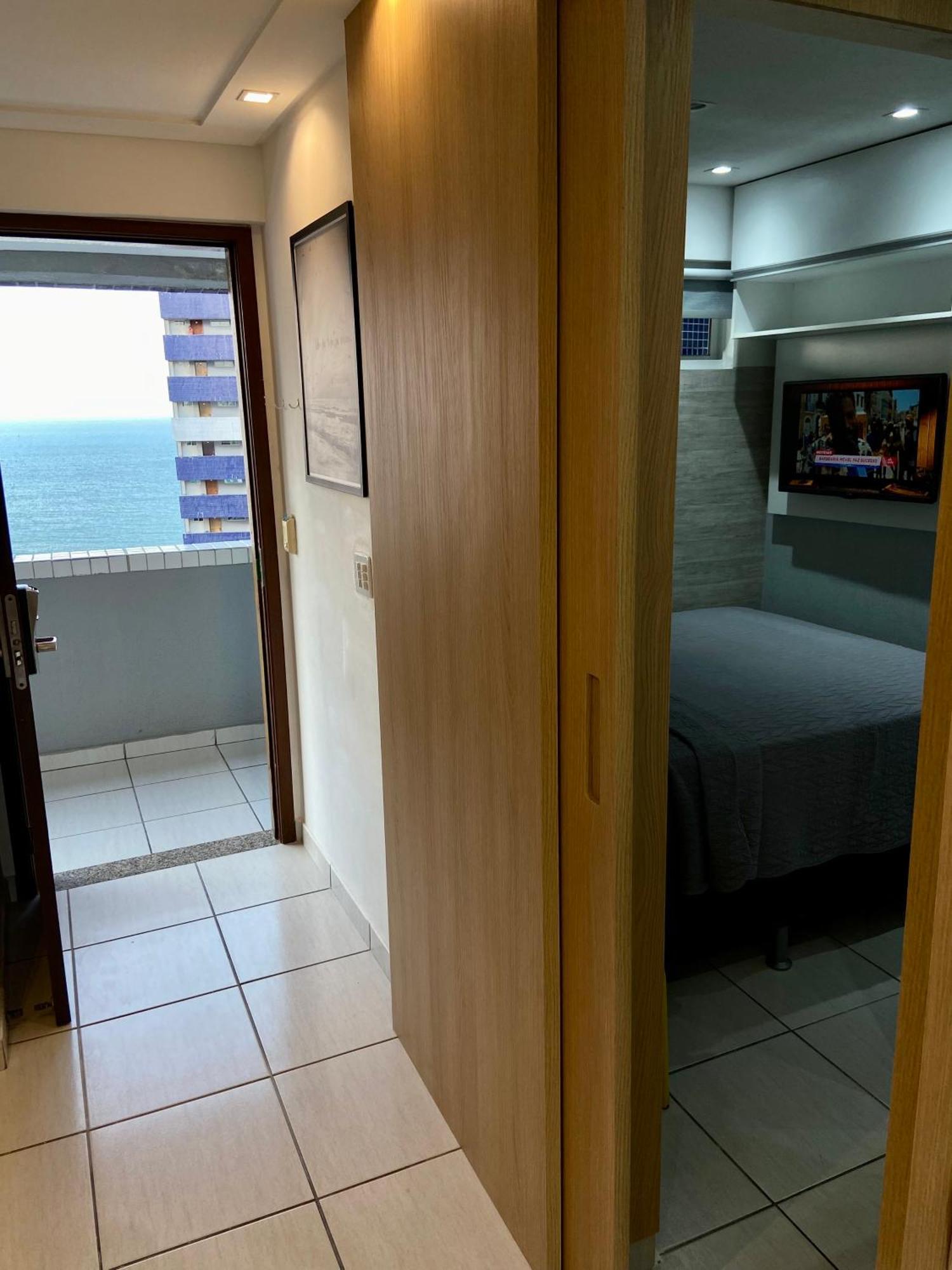 Apartamento 17º Andar Beira Mar Com 2 Quartos Форталеза Экстерьер фото