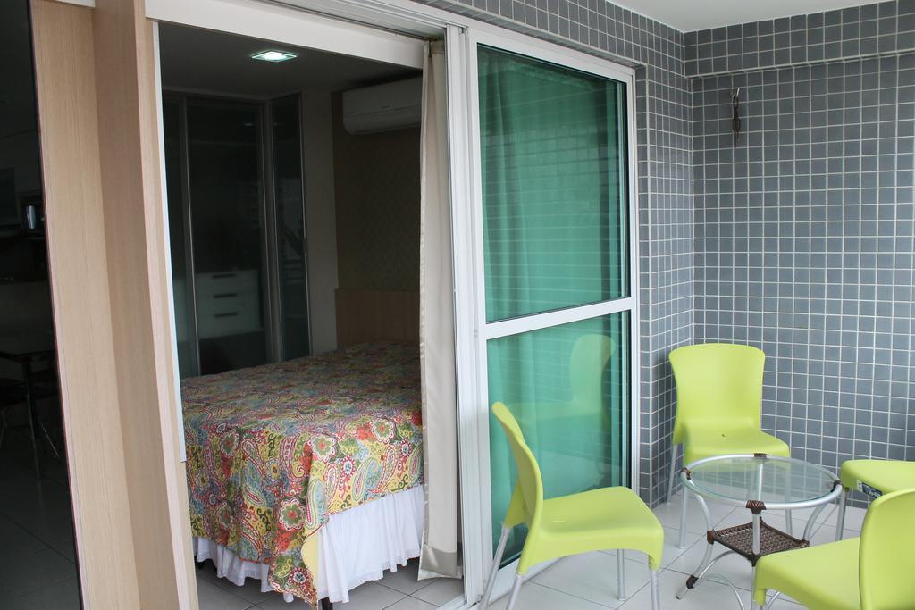 Apartamento 17º Andar Beira Mar Com 2 Quartos Форталеза Номер фото