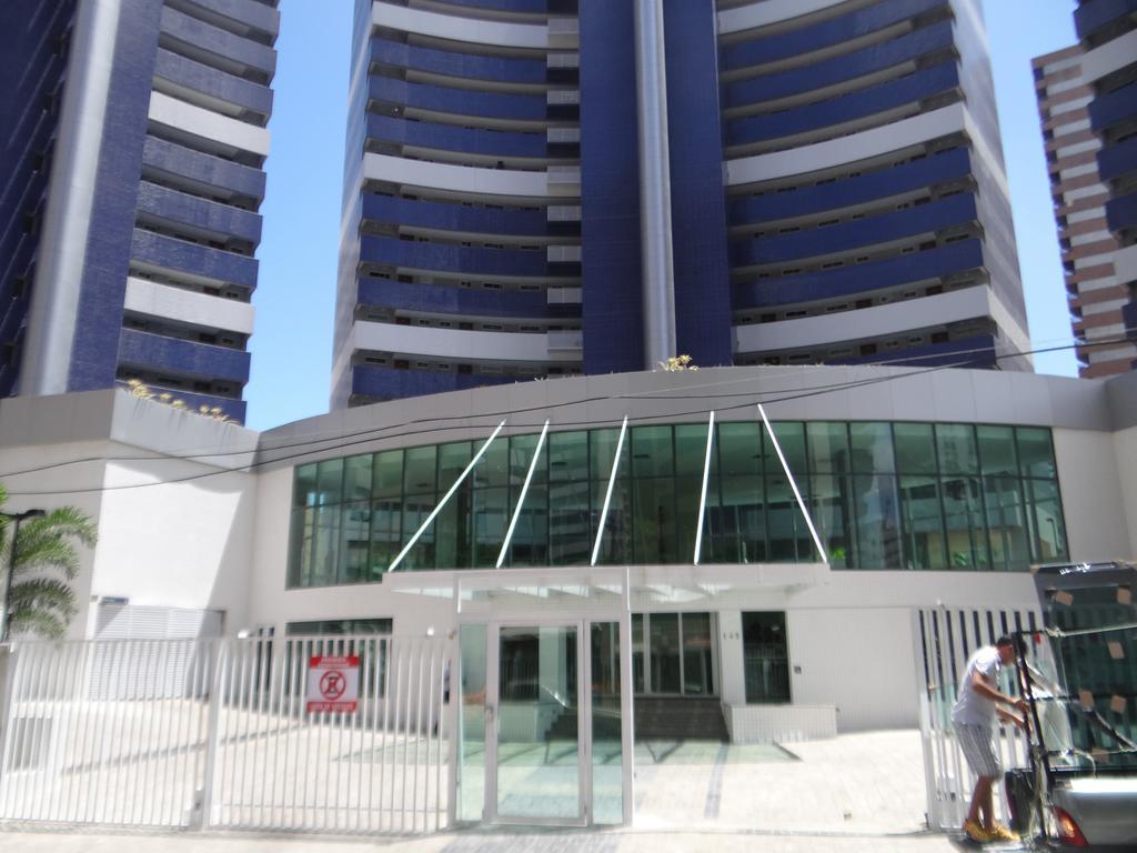 Apartamento 17º Andar Beira Mar Com 2 Quartos Форталеза Экстерьер фото