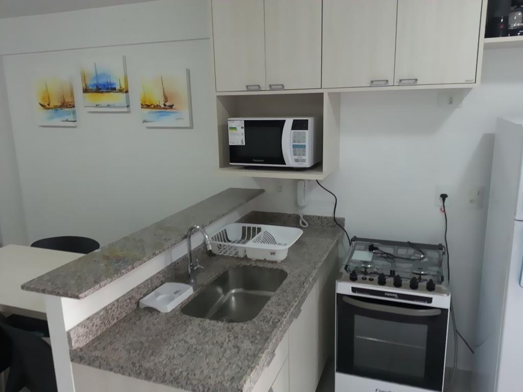 Apartamento 17º Andar Beira Mar Com 2 Quartos Форталеза Экстерьер фото